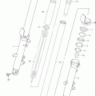 GSX750F KATANA Передняя вилка (model k3)