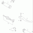 VS1400GLP INTRUDER Рулевые переключатели