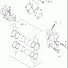 GSX-R600 Передний суппорт тормозной