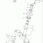GSX-R750 Траверса нижняя