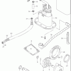 TL1000R Oil pump  /  fuel pump (model x / y / k1 / k2 / k3)
