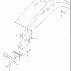 VS1400GLP INTRUDER Rear fender (model t)