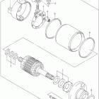GSX-R600 Стартер электрический