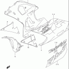 GSX-R600 Under cowling (model k2 for yc2)