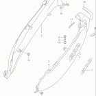 GSX600F KATANA Frame cover (model w / x)