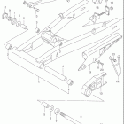 GSX750F KATANA Маятник задний