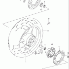 GSX-R750 Заднее колесо