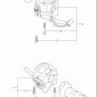 GSX-R750 Рулевой переключатель (model k3)
