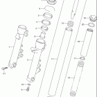 GSF600S BANDIT Front fork damper (model y / k1 / k2)