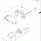VS1400GLP INTRUDER Задний фонарь