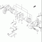 GSX-R750 Задний суппорт