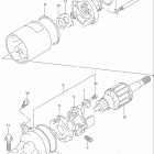 GSF600S BANDIT Стартер электрический