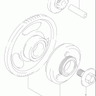 GSF600S BANDIT Муфта стартера