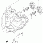 GSX-R750 Фара (модель y / k1))
