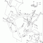 VS1400GLP INTRUDER Frame (model y / k1)