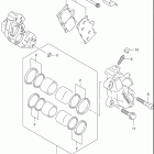 GSX-R750 Передний суппорт тормозной
