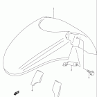 GSF600S BANDIT Переднее крыло