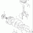 GSX-R750 Коленвал