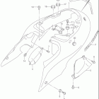 GSX1300R,Z HAYABUSA Frame cover (model k1)
