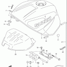 GSX-R750 Топливный бак (модель K1)