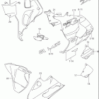 TL1000R Нижняя облицовка (model k1)