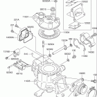 RM100 Цилиндр и головка цилиндров