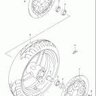 GSX-R750 Переднее колесо