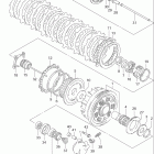 VS1400GLP INTRUDER Сцепление