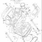VZ800 MARAUDER Передняя головка цилиндров