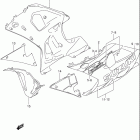 GSX-R750 Нижняя облицовка (model k1)