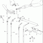 GSX-R750 Руль (модель y / k1)