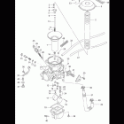 VS1400GLP INTRUDER Карбюратор (задний)
