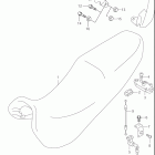 GSX600F KATANA Сиденье (model w / x)