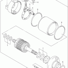 GSX-R750 Стартер электрический