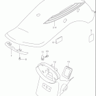 VZ800 MARAUDER Rear fender (model k2)