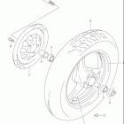 VZ800 MARAUDER Переднее колесо