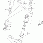 VS1400GLP INTRUDER Steering stem (model t / v / w / x)