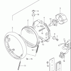 VS1400GLP INTRUDER Headlamp (model k1 / k2 / k3)