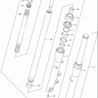 VS1400GLP INTRUDER Передняя вилка