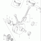 VS1400GLP INTRUDER Коленвал