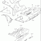 GSX-R750 Нижняя облицовка (model y)