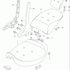 VS1400GLP INTRUDER Сидение