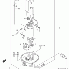 GSX-R600 Топливный насос (модель k2)
