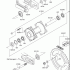 RM100 Задняя ступица колеса