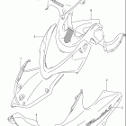 GSF600S BANDIT Облицовка  (model k2)