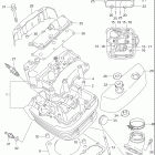 VS1400GLP INTRUDER Головка цилиндров (передняя)