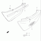 VS1400GLP INTRUDER Frame cover (model w / x / y / k1)