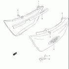 VS1400GLP INTRUDER Frame cover (model t / v)