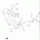 GSX600F KATANA Нижний обтекатель