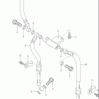 GSX600F KATANA Передние тормозные трубки